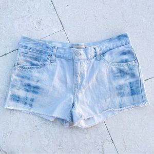 Levi’s Cut Off Stretch Denim Jean Shorts